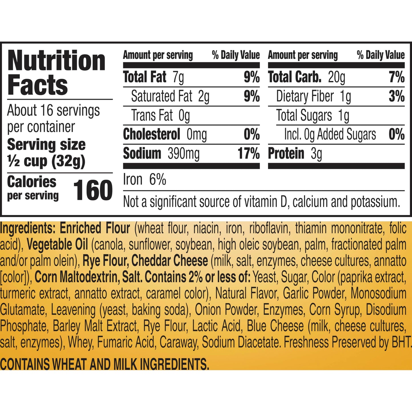 Gardettos Aged Cheddar Snack Mix Tub
