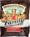 Newmans Own Family Recipe Cookies, Chocolate Chip, 7 Ounce