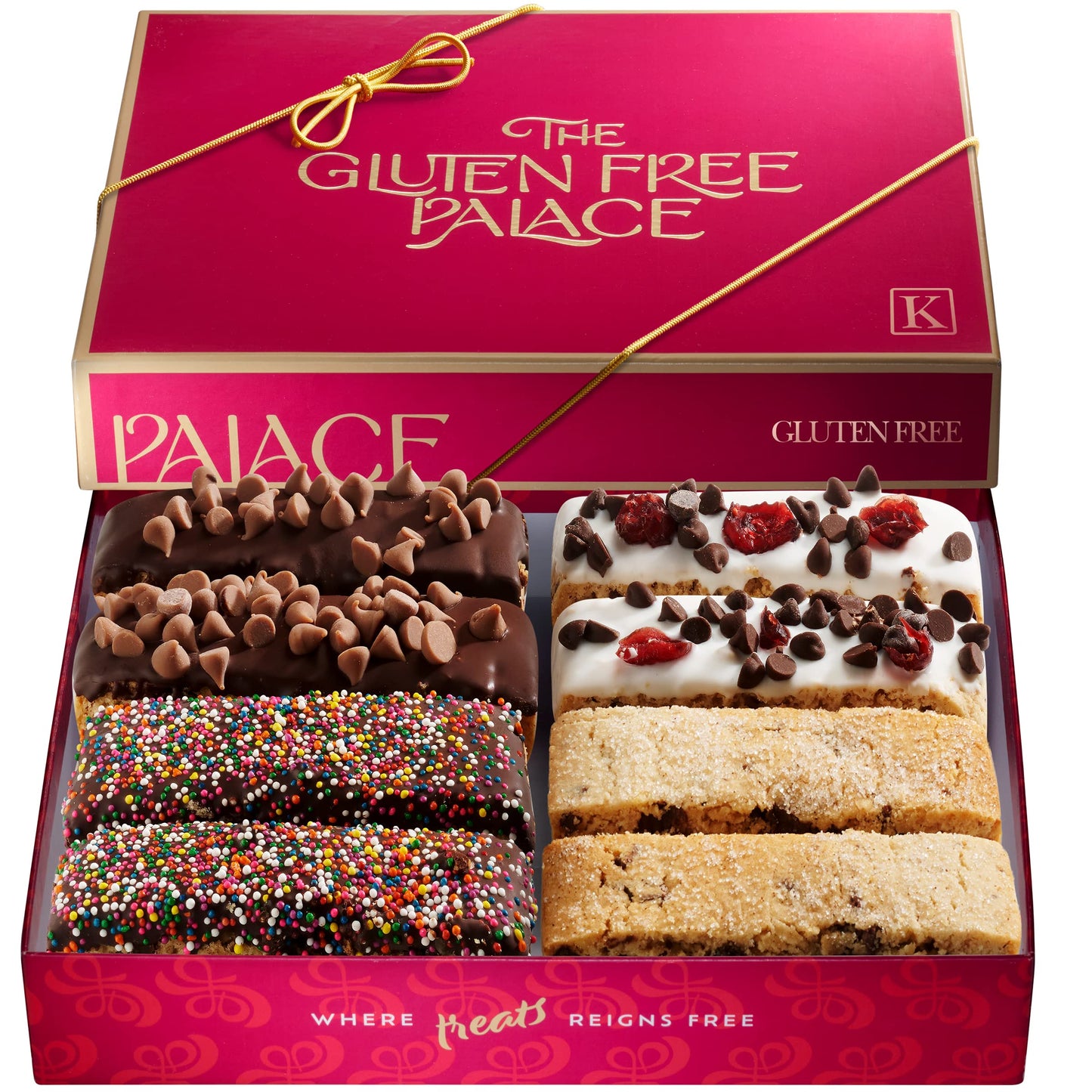 Gluten Free Biscotti Cookie Gift Baskets | Holiday Biscotti Gift Basket | Gluten Free Birthday Dessert By Gluten Free Palace