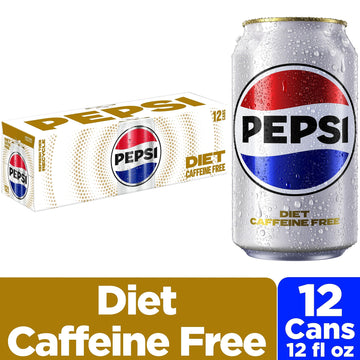Pepsi, Diet, 12 Fl Oz Cans, 12 Pack
