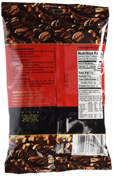 Elite Turkish Coffee Roasted And Ground 3.5 Ounce (3 Pack)