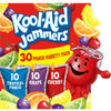 Kool-Aid Jammers Variety Pack, Tropical Punch, Grape & Cherry Flavored, 30 Pouches, 60 Fl Oz (Pack of 3)