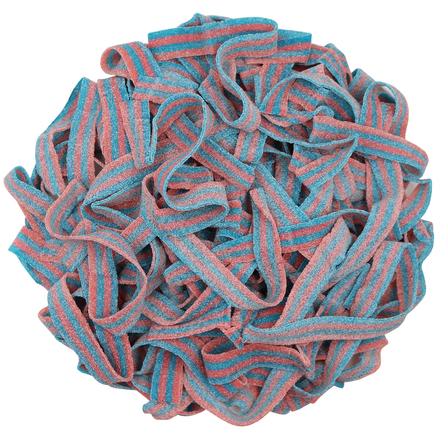 Variety Color Sour Gummy Belts (Cotton Candy, 1.5 Lb)