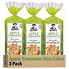 Quaker Large Rice Cakes, Apple Cinnamon, Pack of 3