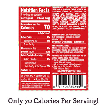 La Preferida Nacho Cheese Sauce, 15 Ounce (Pack Of 6)