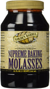 Golden Barrel Unsulphured Supreme Baking/Barbados molasses, 32 Ounce