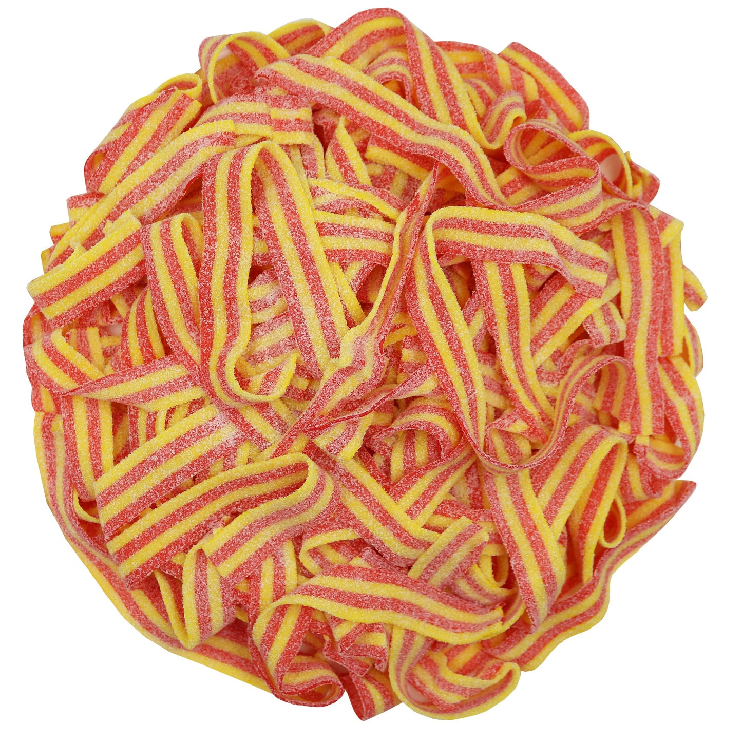 Variety Color Sour Gummy Belts (Strawberry Banana, 1 Lb)