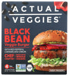 Actual Veggies Black Bean Veggie Burger, 12 OZ