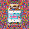 Edible Rainbow Jimmies Sprinkles, Cupcake Decorations, Cake Toppers and Cake Decorations, Donut, Ice Cream, Wedding Party Valent