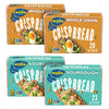Wasa Crispbread Variety Pack (Pack Of 4), Sourdough And Whole Grain, Crackers, Non-Gmo Ingredients, Fat Free