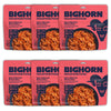 Bighorn Mountain Food Spicy Mexican Birria And Rice - Contains 6 Packs | 12 Servings | 210G Protein | 2,940 Calories - Enhanced Freeze Dried Meals For Backpacking Food - Dehydrated Camping Food For Backpacking Meal - Just Add Water - Great Taste