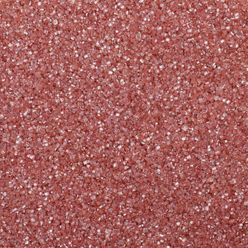 Rose Gold Sanding Sugar Sprinkles, 4.6 oz Edible Sparkling Sugar Crystals for Baking Topping, Cupcakes, Cookies, Ice Cream & Cak