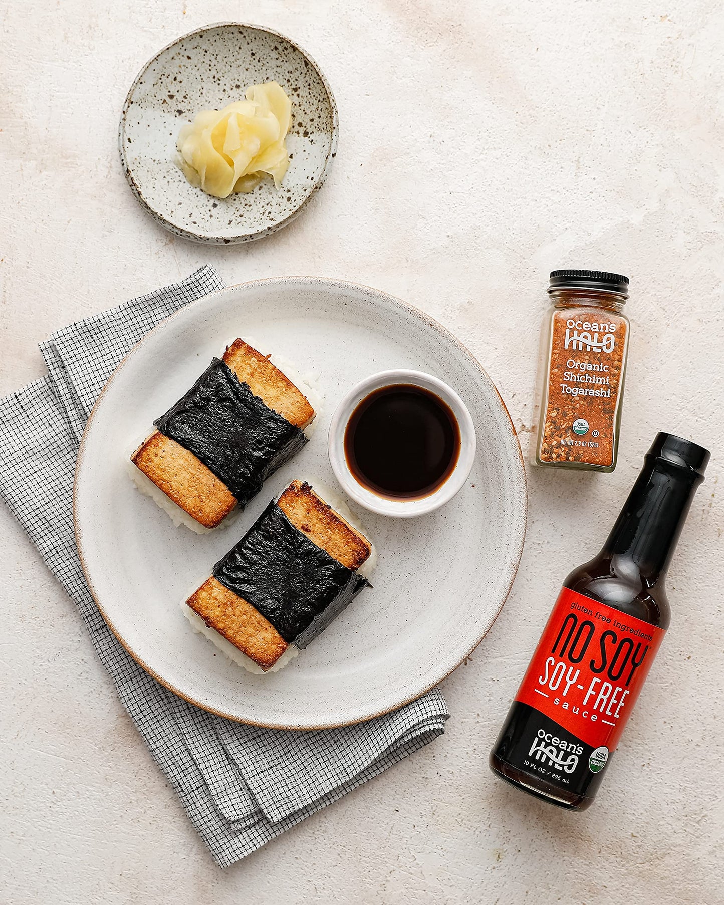 Ocean’s Halo Organic Soy-Free Sauce, 10 Fl Oz - No Soy, Vegan, Gluten-Free, Healthy Condiment for Cooking and Dipping