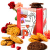 David's Cookies Freshly Baked Assorted Cookies In Love Tin 2Lbs - Deliciously Handmade Soft Variety of Cookies - Premium Gourmet