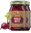 Green Jay Gourmet Fresh Classic Pickled Beets - Grandmas Original Recipe - Sweet, Tangy, And Vinegary Brine - Simple Natural Ing
