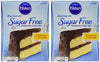 Pillsbury Moist Supreme Sugar Free Classic Yellow Premium Cake Mix (Pack Of 2)
