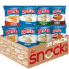 Ruffles Potato Chips 4 Flavor Variety Pack 1 oz Bags (Pack of 21)