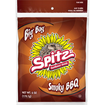 Spitz Sunflower Seeds, Smoky Bbq, 6Oz Bag