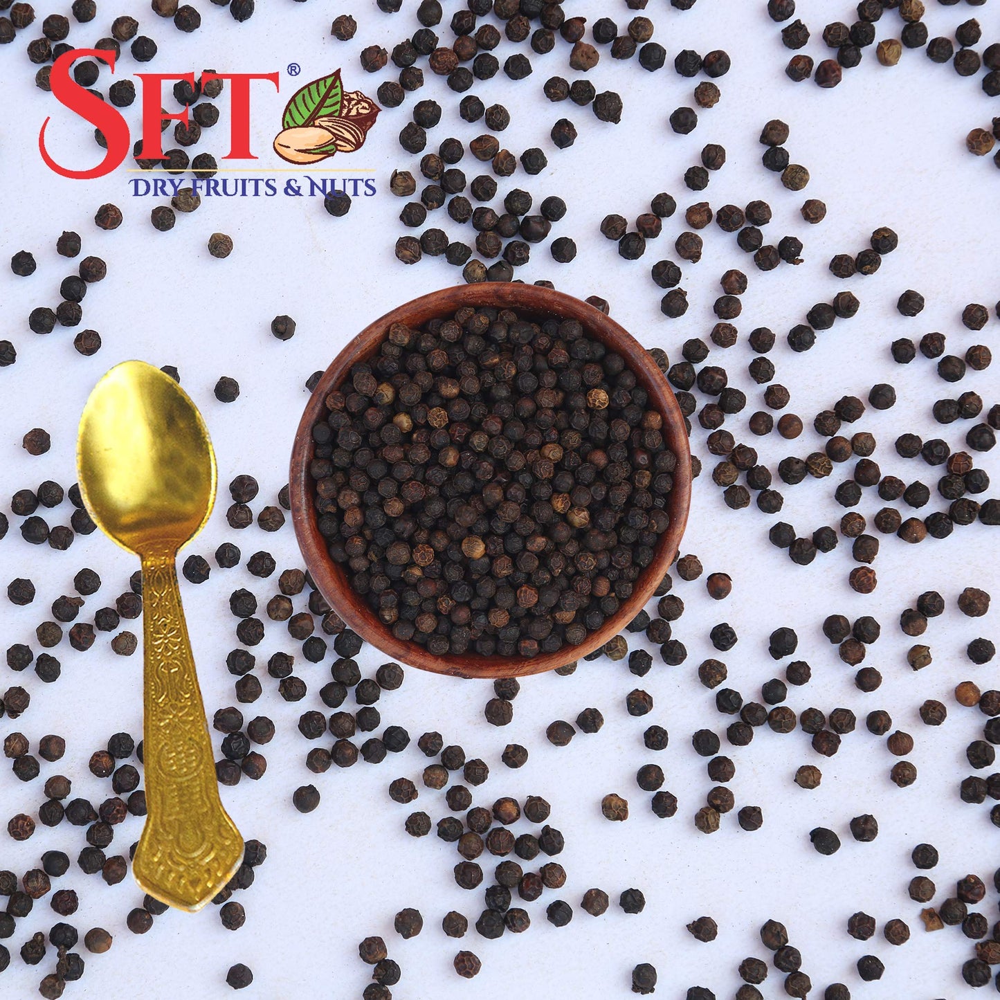Sft Black Peppercorn (Kali Mirch) 100 Gm