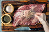 Flat Cut Beef Brisket Trimmed Kosher Certified Beef USDA High Choice Pasture-Raised Grain-Finished Black Angus enhanced Lean Tender First Cut Ready-to-Cook Brisket for Oven or Smoker