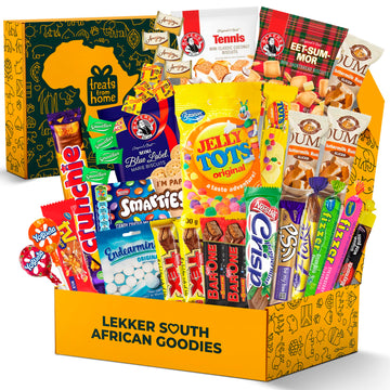 from Home South African Snacks Food Box | Authentic Candies & Chocolate Bars | Large 36 Pack