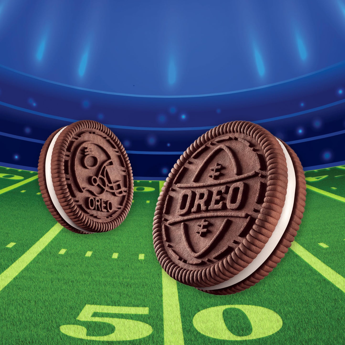 Oreo Game Day Chocolate Sandwich Cookies, Limited Edition, 10.68 Oz