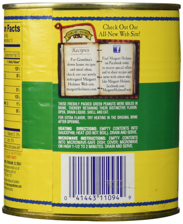 Margaret Holmes, Peanut Patch, Boiled Peanuts, (25Oz Net Weight)