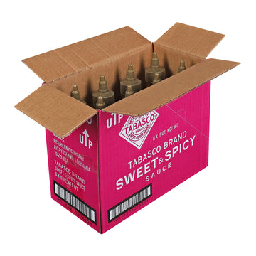 TABASCO Sweet & Spicy Sauce, 11 oz (Pack of 8), Kosher, Gluten Free, Non-GMO - Perfect for Flavoring & Marinades
