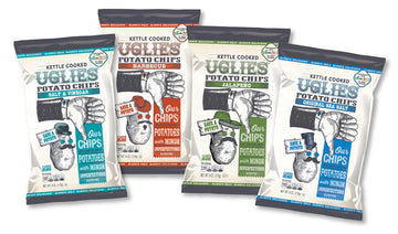 Uglies Snacks Jalapeno Potato Chips, 6 Oz