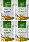 MyCerealMix Sugar Free Vanilla Almond Granola - 4 Pack (96oz Total) - Vegan, Gluten Free - Blood Sugar Friendly Breakfast - Natu