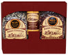 Amish Country Popcorn | 2-2 lb Bags | Red and Blue Popcorn Kernels with Cheddar Cheese Seasoning Variety Set | Old Fashioned, No