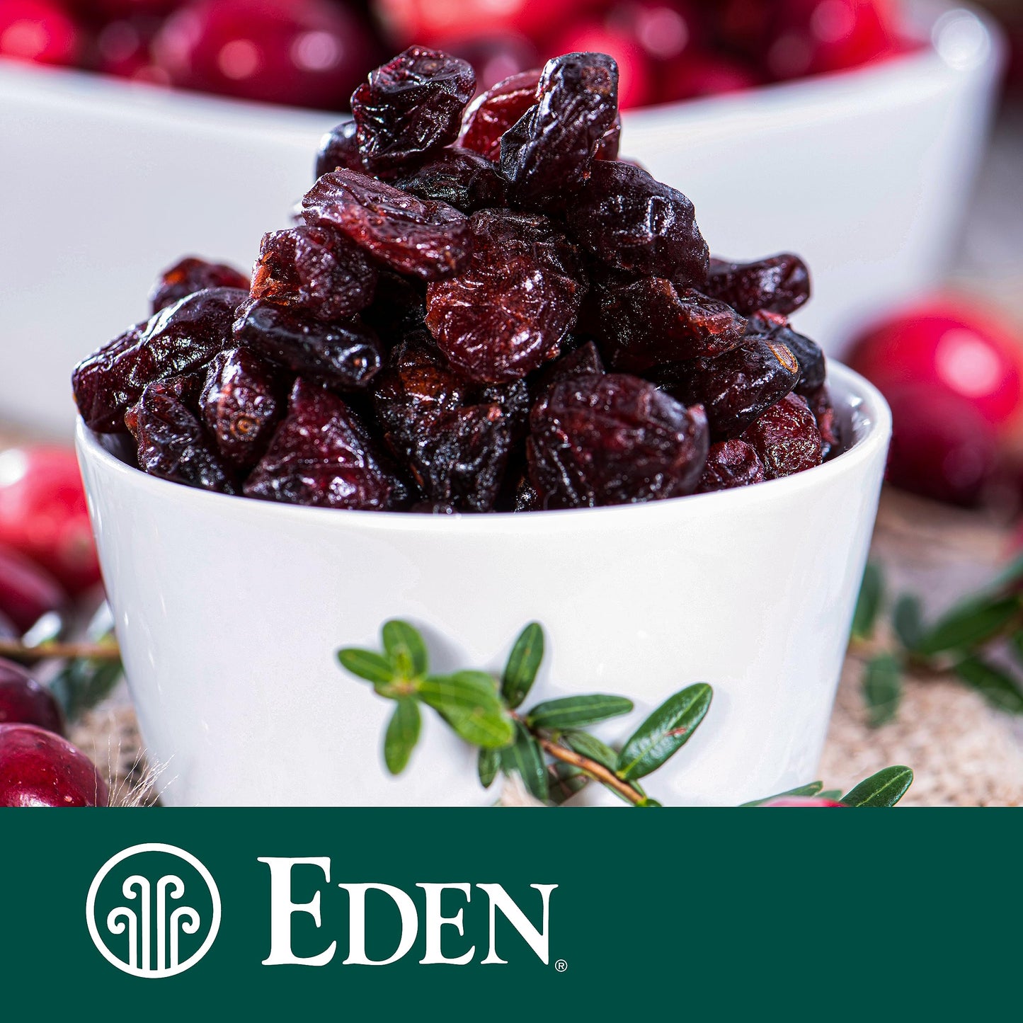 Eden Foods Organic Dried Cranberries Sweetened with Apple Juice - 4 oz