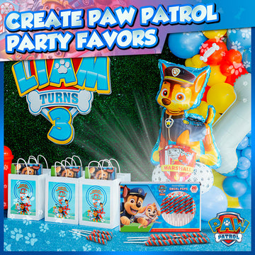 Paw Patrol Swirl Lollipops 20Pk- Paw Patrol Lollipops For Paw Patrol Party Favors - Paw Patrol Candy For Paw Patrol Birthday Dec