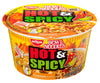 Nissin Hot And Spicy Bowl Noodles Chicken, 3.32 Ounce (Pack Of 12)