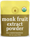 Natrisweet Organic Monk Fruit Extract, 3.5 Oz, Pure Monk Fruit Sweetener Organic With No Erythritol, No Fillers, Zero Calories,
