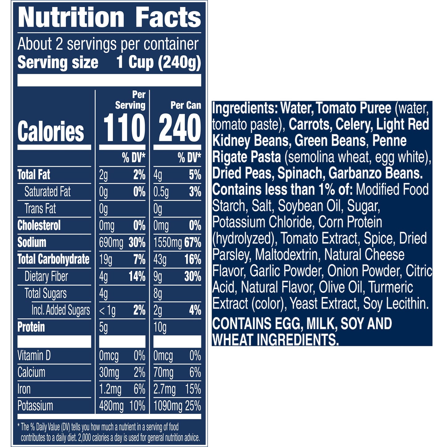 Progresso Minestrone Soup, Vegetable Classics Canned Soup, 19 oz (Pack of 12)