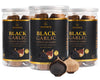 Homtiem Black Garlic 8.82 Oz (250g.), 3 Pack, Whole Black Garlic Fermented for 90 Days, Super Foods, Non-GMOs, Non-Additives, Hi