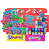 Ring Pop Push Pop 30 Count Halloween Candy Variety Pack - Assorted Fruity Lollipops - Mixed Candy Gift Box for Kids - Fun Candy