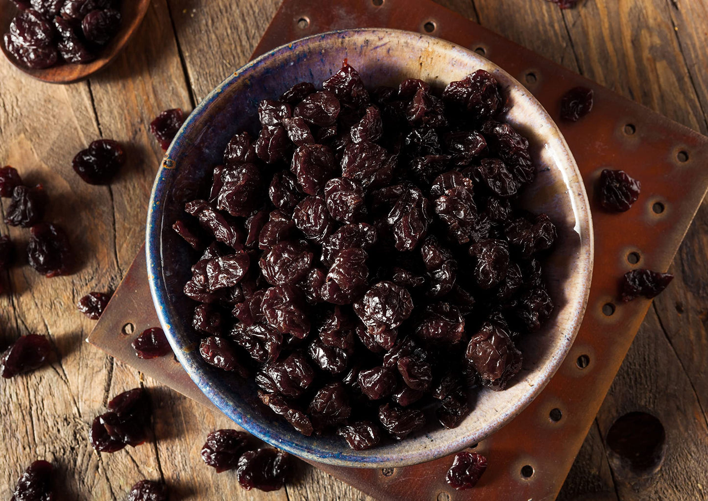 Food To Live Sun-Dried Dark Sweet Cherries, 8 Pounds - Unsweetened Whole Raw Pitted Fruits, Unsulfured, No Added Oil, Sugar Or P