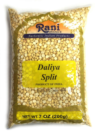 Rani Daliya Split (Roasted Split Chickpeas Dalia) 7Oz (200G) ~ All Natural | Vegan | Indian Origin
