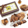 Broadway Basketeers Deluxe Bakery And Cookies Gift Baskets For Delivery Gourmet Cookies And Brownies, Individually Wrapped Edible Care Package For Sympathy, Get Well, Thinking Of You, Thank You Gift