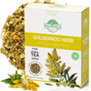 1.8 Oz. Goldenrod Tea Herb Golden (Solidago Virgaurea L.) - 50G Dried Golden Rod Herbs Herbal Tea