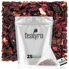 Tealyra Fruity Herbal Tea - Caffeine-Free, Vitamin Rich - 25 Bags, Pyramids Style Sachets