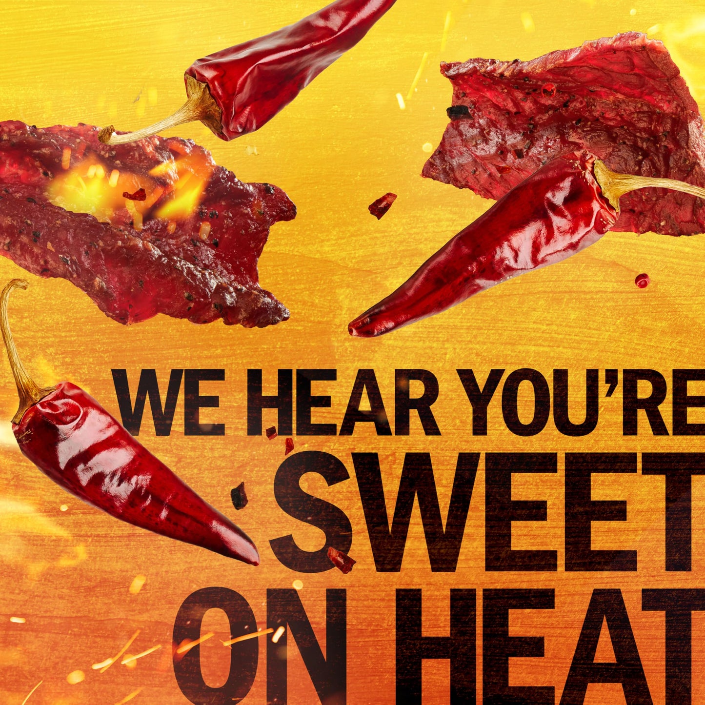 Jack Links Meat Snacks Beef Jerky, Sweet and Hot, 1.25 Ounce (Pack of 10)