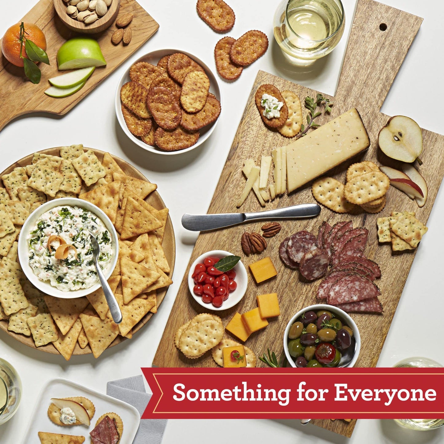 Kellogg'S Town House Pita Crackers Oven Baked Crackers, Lunch Snacks, Party Snacks, Sea Salt (4 Boxes)