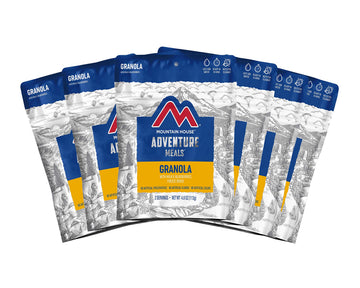 Mountain House Granola With Milk & Blueberries Freeze Dried Backpacking & Camping Food 6-Pack