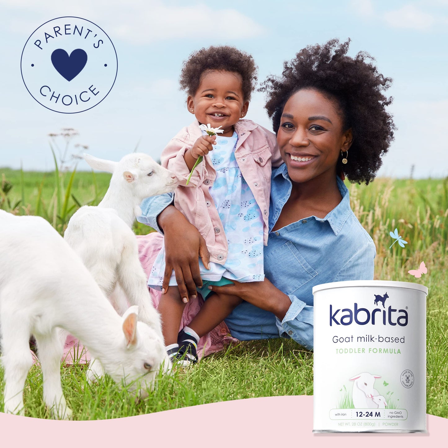 Kabrita Goat Milk-Based Toddler Nutrition Drink, 12–24 Months, Gentle & Easy To Digest, Clean Label Project Certified, Supports Gut Health, Immunity & Brain Development 28Oz (Pack Of 6)