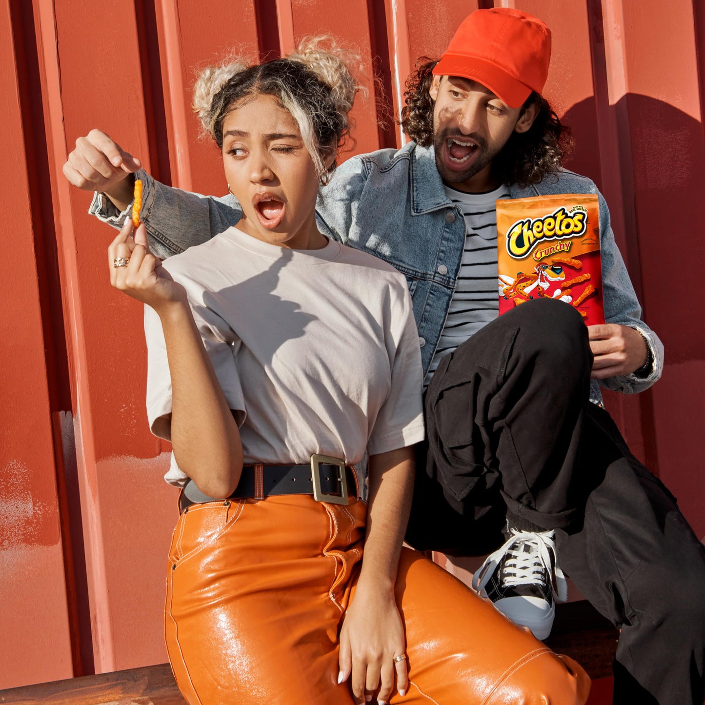Cheetos Crunchy Cheese Flavored Snacks, 64 Count (Pack of 1) - Irresistible Cheese Flavor, Perfect for Parties and Snacking