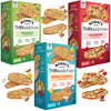 Thinaddictives Variety 3 Pack - 3 Flavors W/ 18 Cookies Per Box - Sweet & Crunchy Almond Cookie Thins - Biscotti Italian Cookies