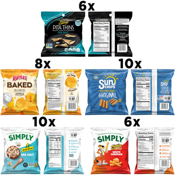 Frito-Lay Ultimate Smart Care Package 2.0, Variety Assortment of Snacks (Pack of 40)